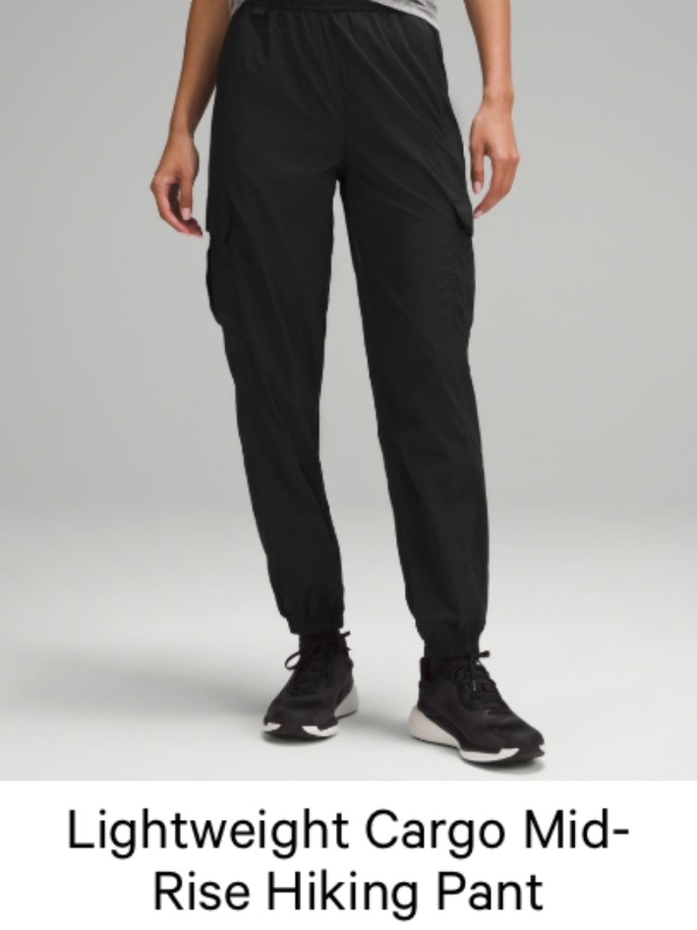 Lululemon Lightweight Cargo Mid-rise Hiking Pant